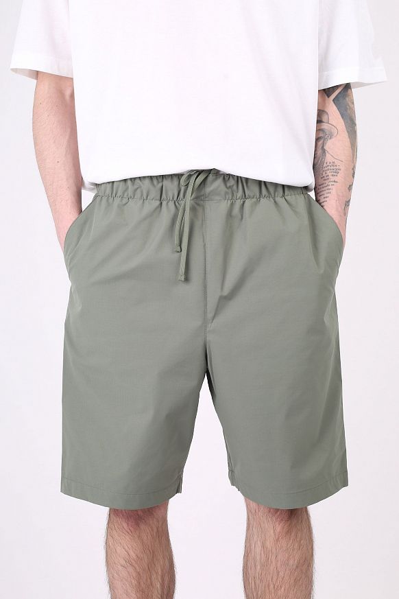 Мужские шорты Carhartt WIP Hurst Short (I028707-dollar green) - фото 3 картинки