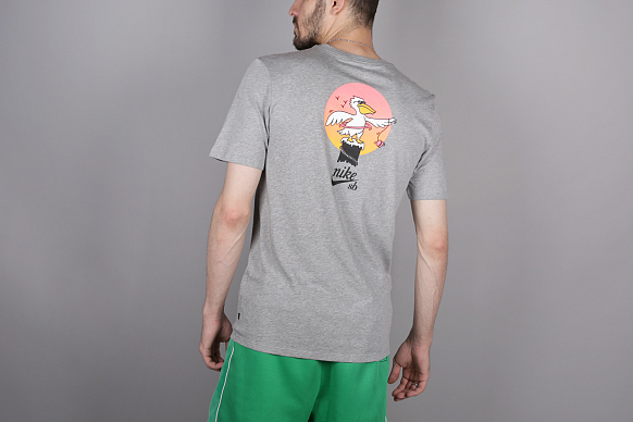 Мужская футболка Nike SB Pelican Tee (912350-063) - фото 4 картинки