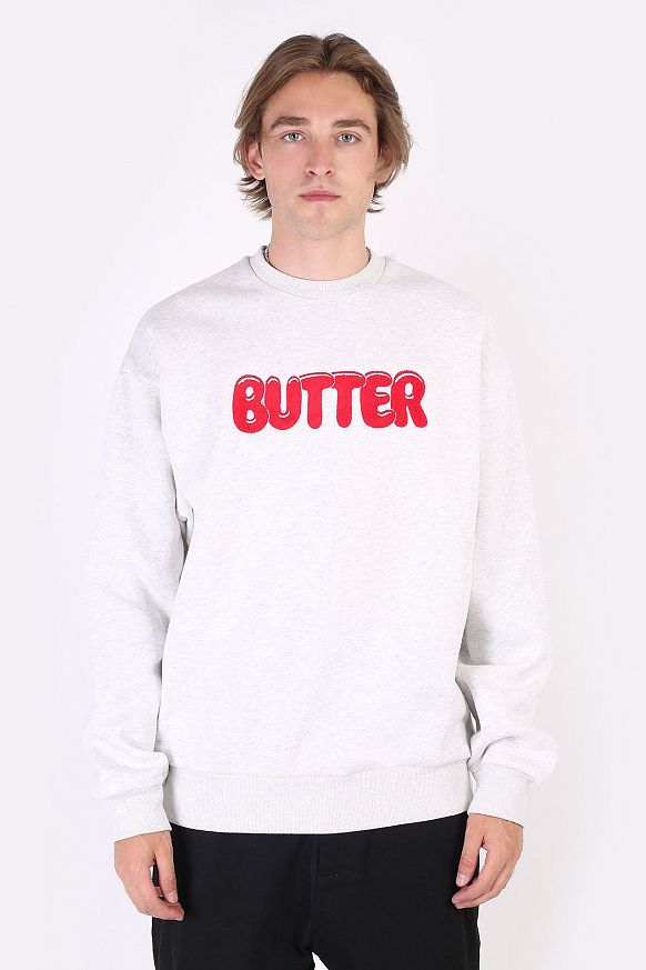 Мужская толстовка Butter Goods Goo Crewneck Sweatshirt (Goo Crewneck Sweatshirt A)