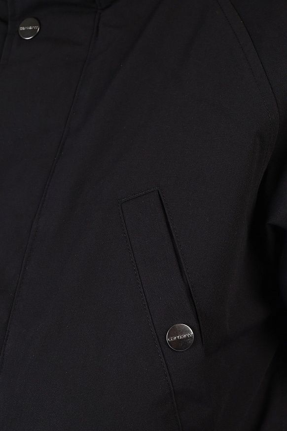 Мужская куртка Carhartt WIP Trapper Parka (I028129-black) - фото 4 картинки