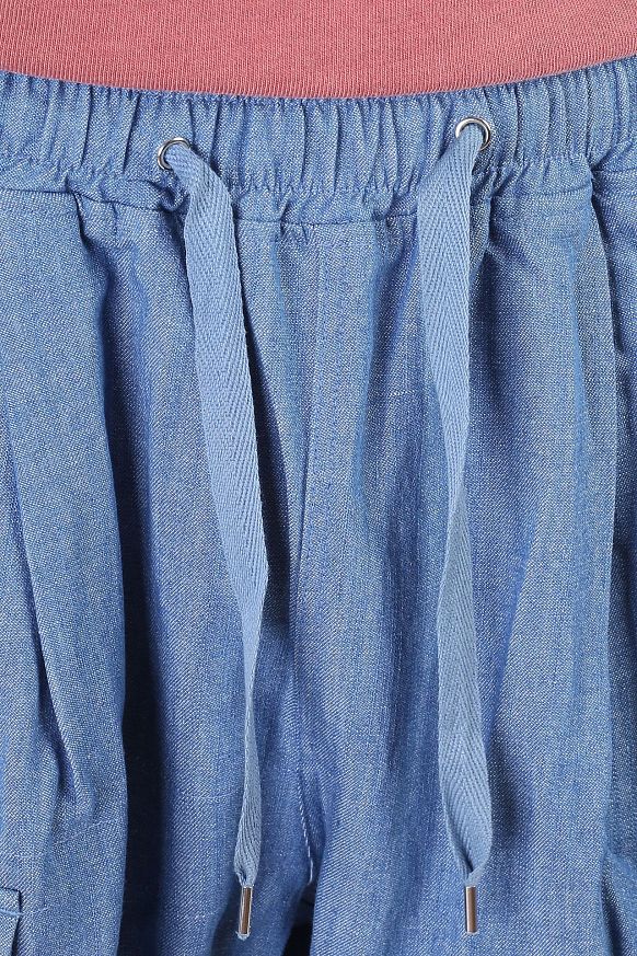Мужские брюки FrizmWORKS Denim Army Two Tuck (SSPT041-light blue) - фото 6 картинки