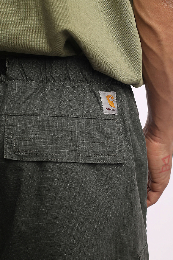 Мужские шорты Carhartt WIP Wynton Short (I030482-jura/yucca) - фото 8 картинки
