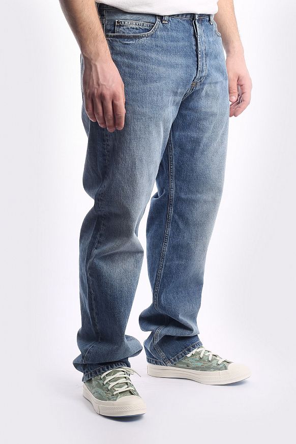 Мужские брюки Carhartt WIP Marlow Pant (I023029-blue) - фото 5 картинки
