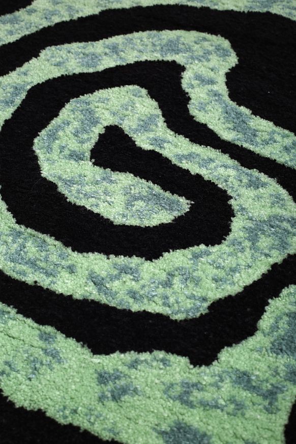 Коврик Carhartt WIP Helix Rug 70-75 cm (I035424 Black) - фото 2 картинки