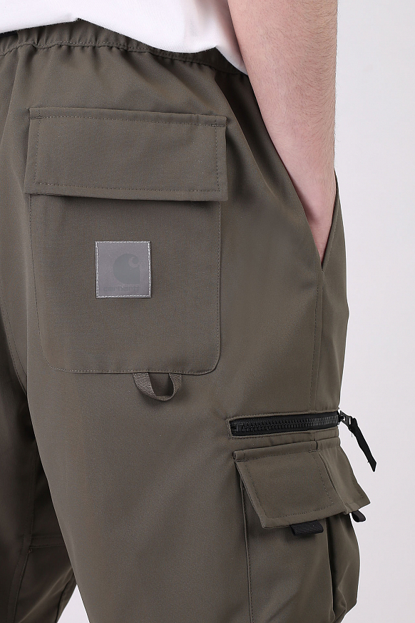 Мужские шорты Carhartt WIP Elmwood Short (I026131-moor) - фото 6 картинки