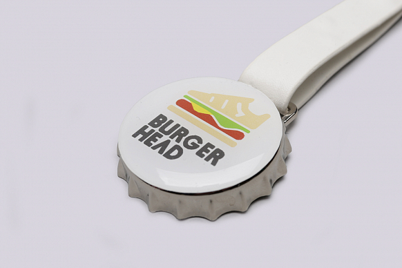 Брелок-открывалка Sneakerhead Burgerhead1 (Open burg/head) - фото 2 картинки