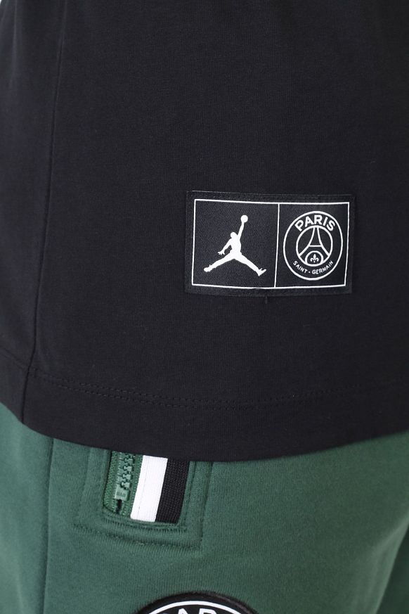 Мужская футболка Jordan Paris Saint-Germain Logo Tee (DB6514-010) - фото 3 картинки