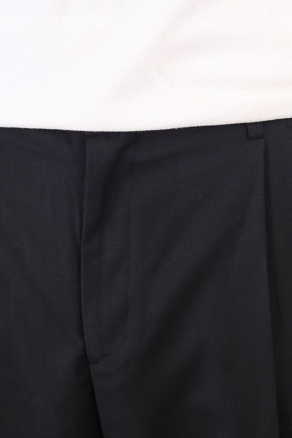 Мужские брюки FrizmWORKS OG One Tuck Wide Slacks (FZWOGPT057-black) - фото 2 картинки