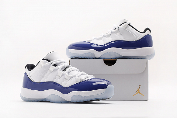 Женские кроссовки Jordan WMNS 11 Retro Low (AH7860-100) - фото 5 картинки
