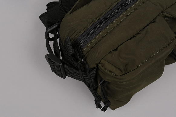 Сумка на пояс Carhartt WIP Military Hip Bag (I024252-cypress/blk) - фото 2 картинки