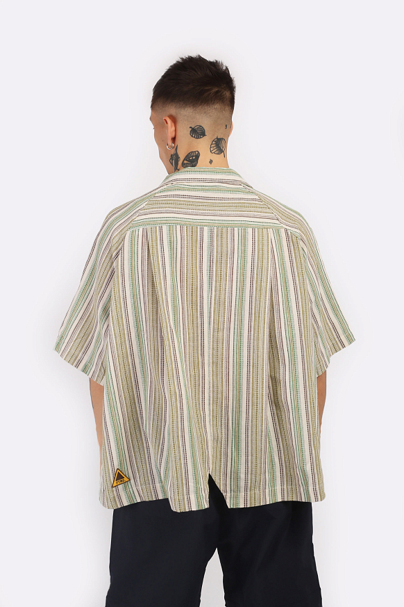 Мужская рубашка Futuremade Studio Textured Overshirt (SS24-SHI-038-GR) - фото 4 картинки