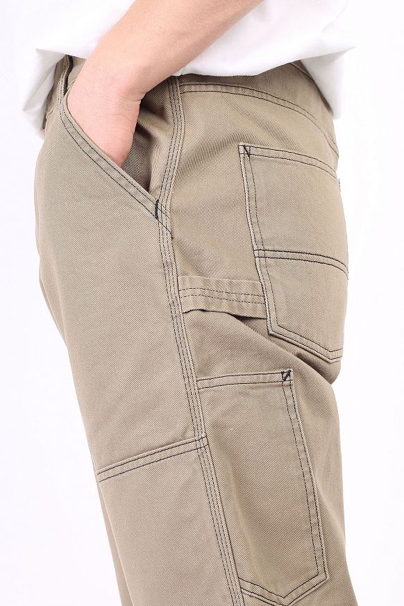 Мужские брюки Carhartt WIP Double Front Pants (I029770-tanami) - фото 5 картинки
