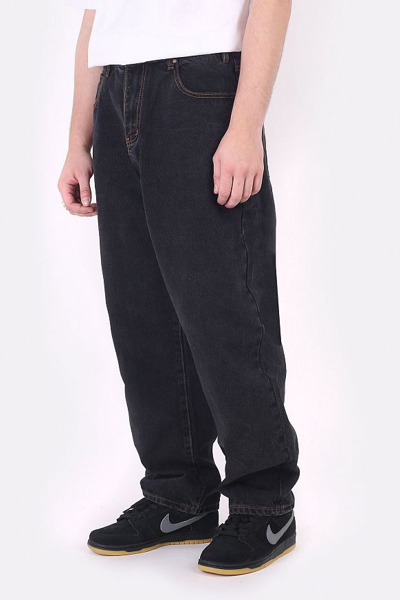 Мужские брюки Butter Goods Bass Denim Jeans (Bass Denim Pants-black)