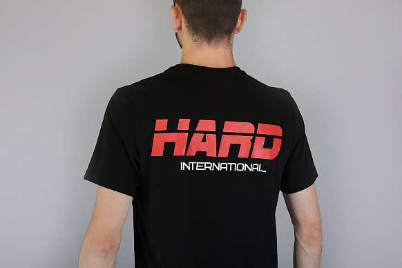 Мужская футболка Hard International (International-черн) - фото 6 картинки