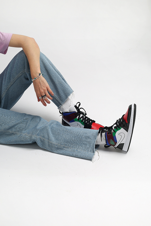 Женские кроссовки Jordan WMNS 1 MID SE (DB5454-001) - фото 8 картинки