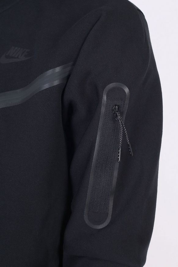 Мужская толстовка Nike Tech Fleece Hoodie Full-Zip (CU4489-010) - фото 2 картинки