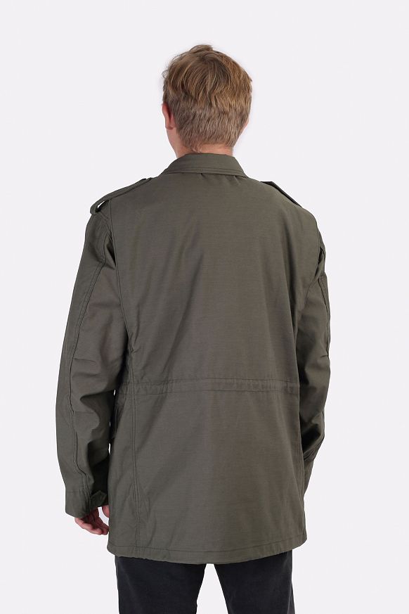 Мужская куртка Alpha Industries Куртка (MJM24000C1-olive) - фото 8 картинки