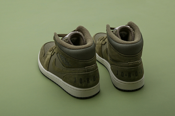 Мужские кроссовки Jordan 1 Mid (BQ6579-300) - фото 4 картинки