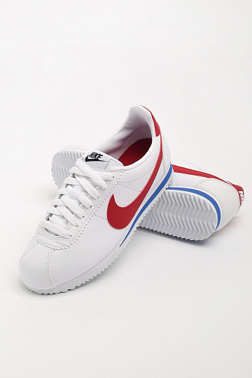 Classic cortez leather white red blue hotsell