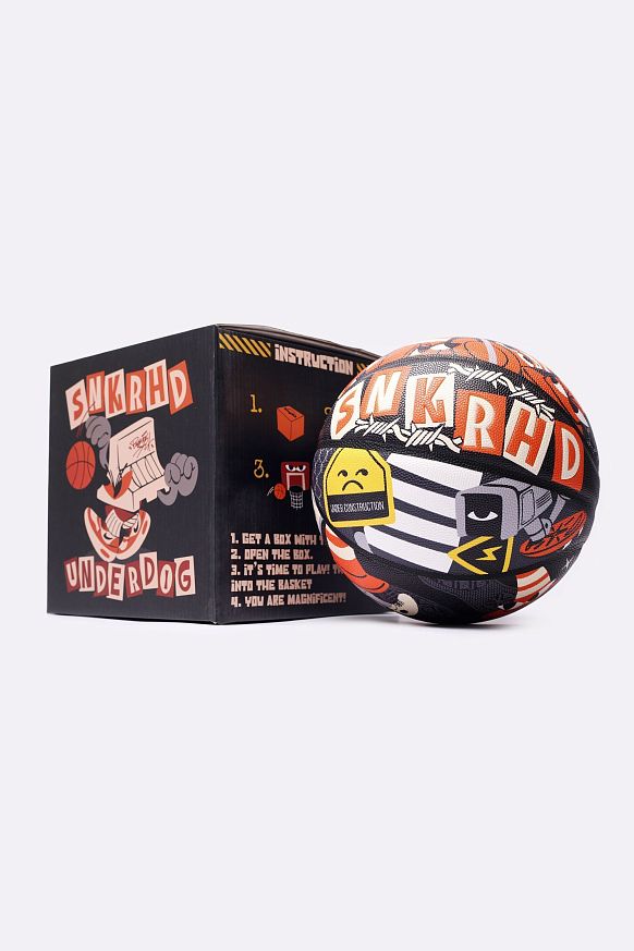 Мяч №7 Sneakerhead x UNDERDOG BBall (SNKR-Ball-multi) - фото 9 картинки