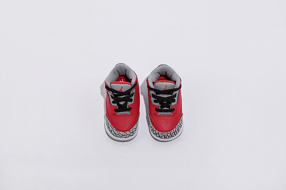 Детские кроссовки Jordan 3 Retro SE (TD) (CQ0489-600) - фото 2 картинки