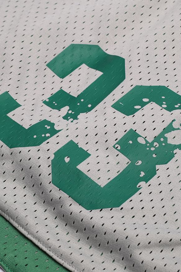 Мужские шорты Hard NBA Team Reversible Shorts (NBAteam33-green-grey) - фото 4 картинки