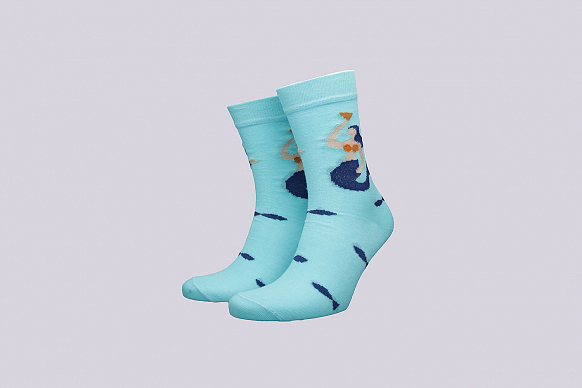 Мужские носки Socksbox Blue Aqua (4600052)
