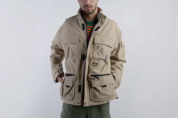 Мужская куртка Carhartt WIP Elmwood Jacket (I026022-wall) - фото 2 картинки