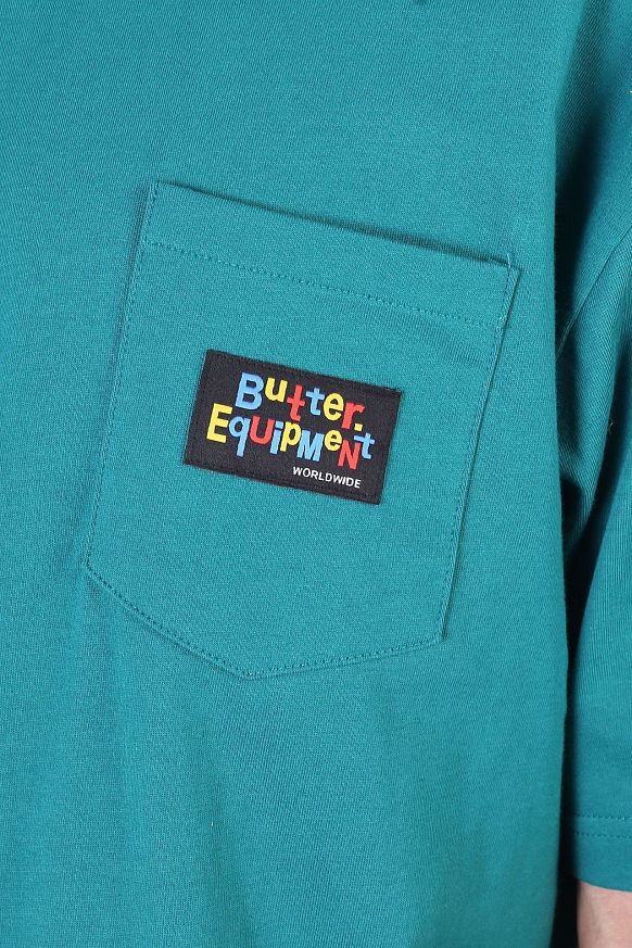 Мужская футболка Butter Goods Organic Pocket Tee (Organic Pocket Tee Mallar) - фото 2 картинки