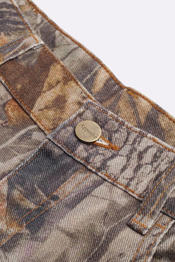 Мужские шорты Appetite High Mark Panel (Panel-golden leaves) - фото 3 картинки