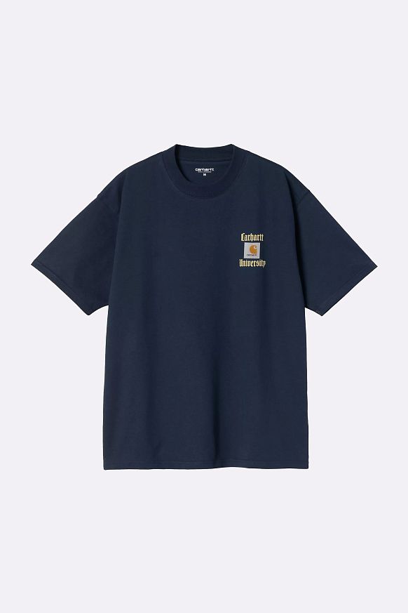 Мужская футболка Carhartt WIP S/S Schooling Heart T-Shirt (I035455-jupiter)