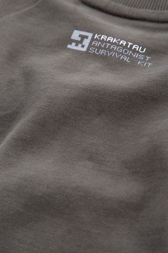 Мужская футболка KRAKATAU FALCON Oversize T-Shirt (Tm116-513-тём-елов) - фото 6 картинки