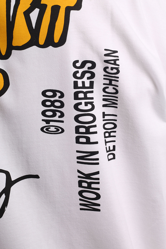 Мужская футболка Carhartt WIP S/S Signature T-Shirt (I032154-white) - фото 7 картинки
