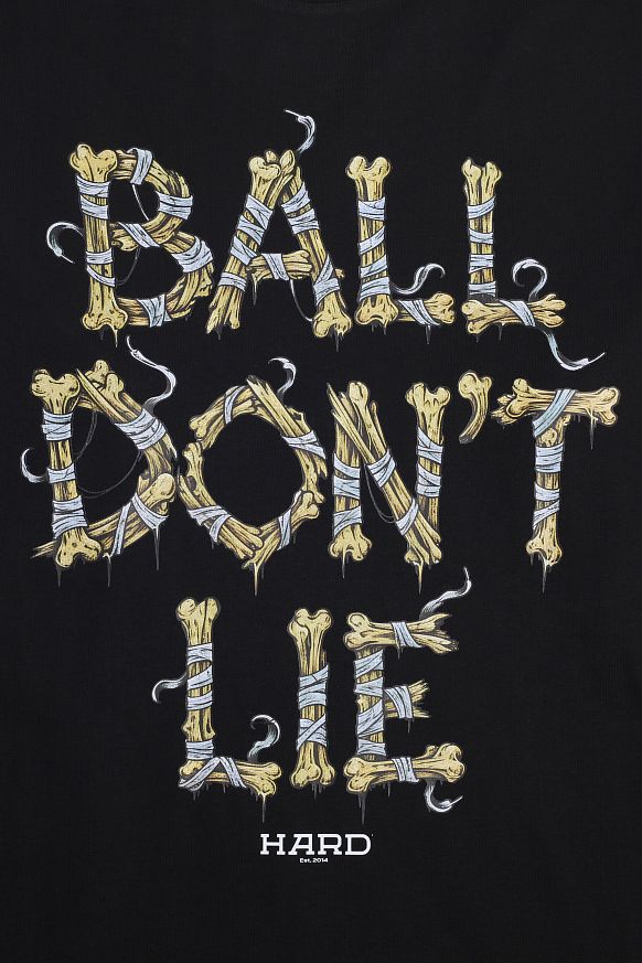 Мужская футболка Hard Halloween Tee (Hard-hallow-black) - фото 2 картинки