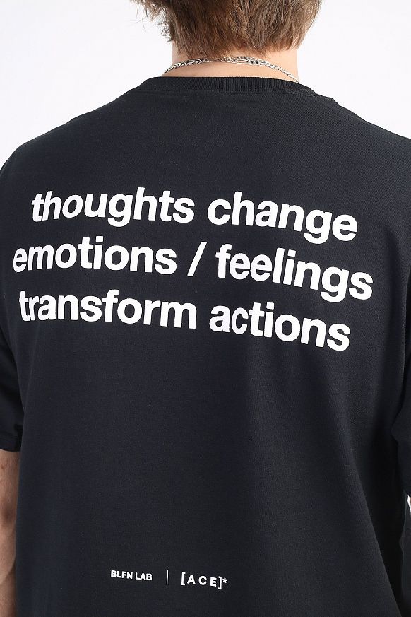 Мужская футболка BLFN LAB Emotion Tee (EMOTION-blk/wht) - фото 5 картинки