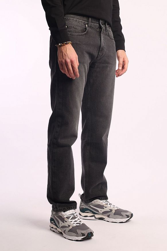 Мужские джинсы FrizmWORKS Originals Garments Denim Pants (FZWOGPT026-black) - фото 3 картинки