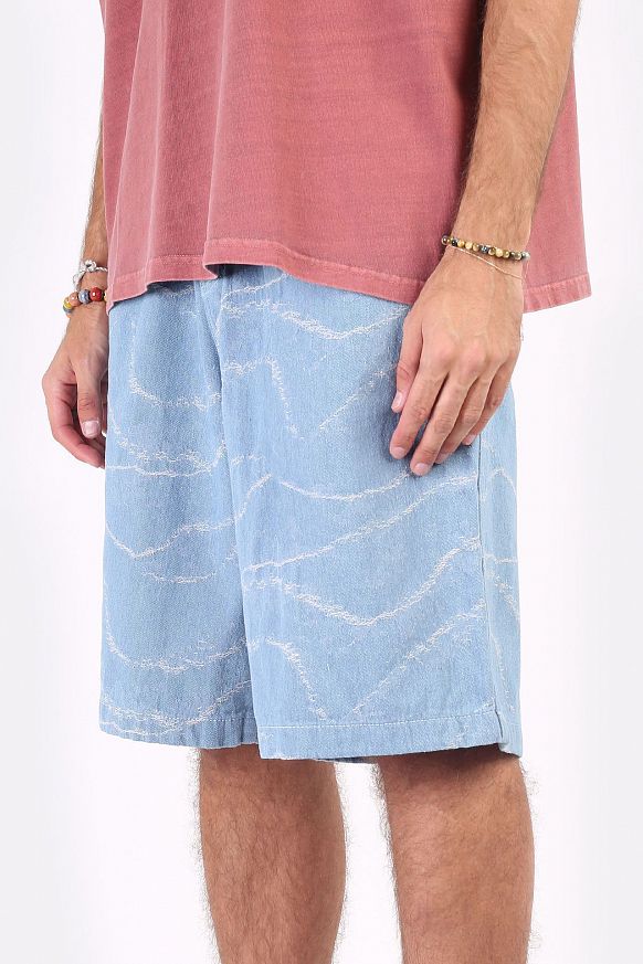 Мужские шорты FrizmWORKS Wave Denim Bermuda Short (SSPT045-light blue)