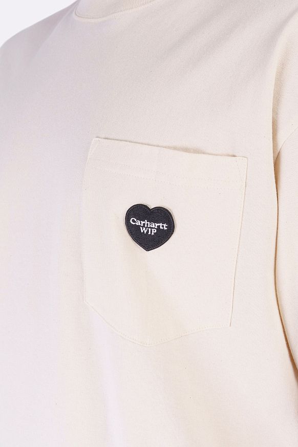 Мужская футболка Carhartt WIP S/S Ingo Pocket T-Shirt (I034486-undyed) - фото 5 картинки