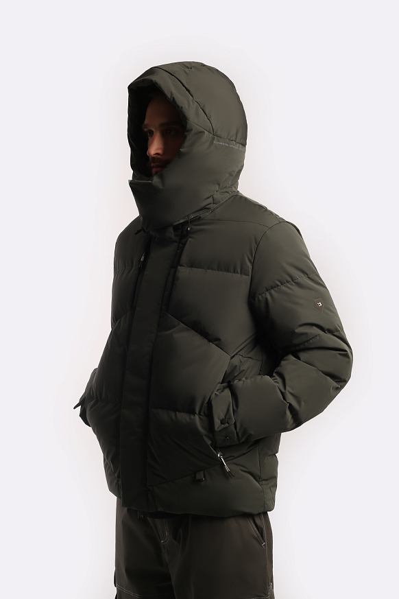 Мужская куртка KRAKATAU Aitken (Qm440-52 ел-серый) - фото 4 картинки