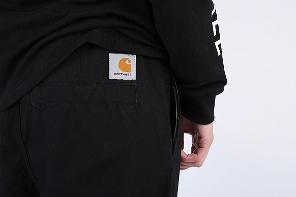 Мужские брюки Carhartt WIP Marshall Jogger (I020008-black) - фото 5 картинки