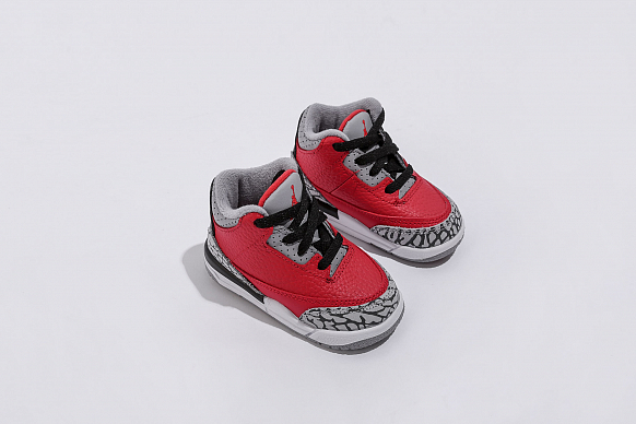 Детские кроссовки Jordan 3 Retro SE (TD) (CQ0489-600) - фото 3 картинки