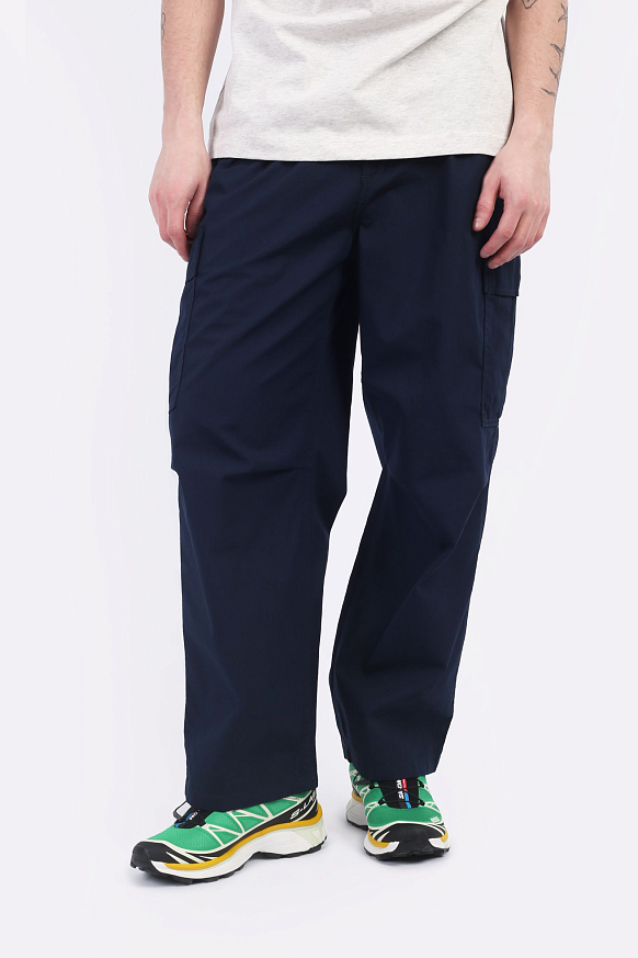 Мужские брюки Carhartt WIP Cole Cargo Pant (I030477-mizar rinsed) - фото 2 картинки