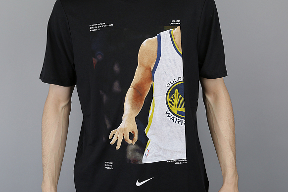 Мужская футболка Nike NBA Klay Thompson Dry (924619-010) - фото 2 картинки