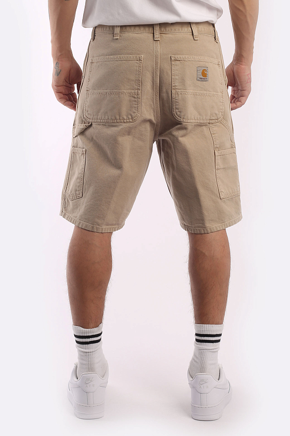 Мужские шорты Carhartt WIP Single Knee Short (I027942-brown faded) - фото 5 картинки