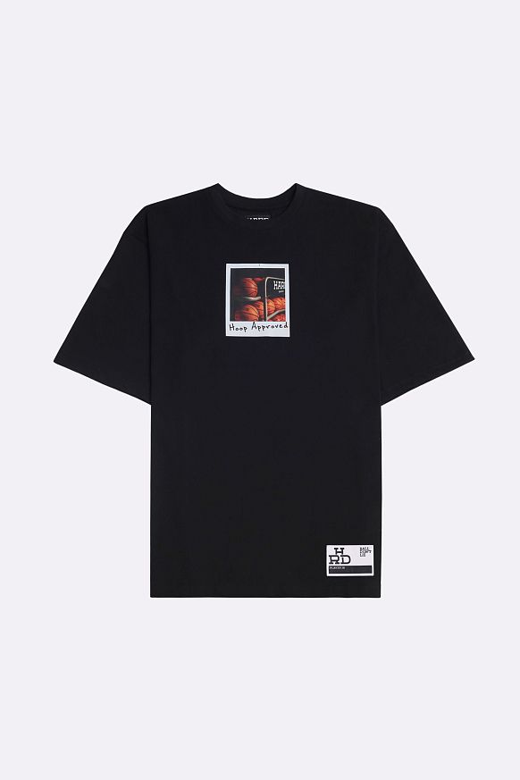 Мужская футболка Hard Hoop Approved (Hard-blck-tee-hoop)