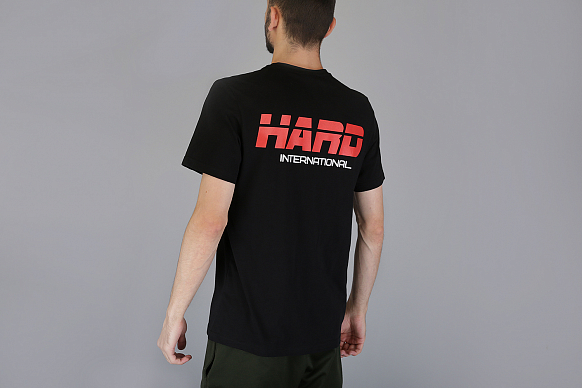 Мужская футболка Hard International (International-черн) - фото 5 картинки