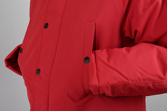 Мужская куртка Carhartt WIP Anchorage Parka (I021866-red/black) - фото 3 картинки