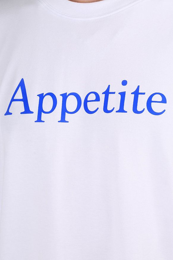 Мужская футболка Appetite High Mark Logo Tee (Logo-white) - фото 2 картинки