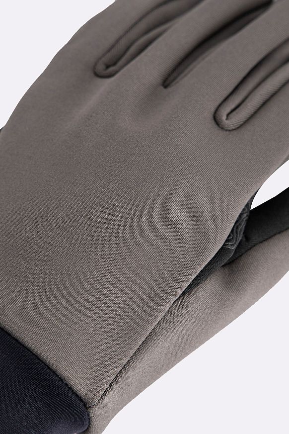Перчатки KRAKATAU Touchscreen Gloves (Pu83-861-сенсор-сер-зел) - фото 3 картинки
