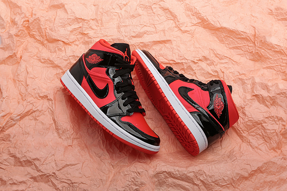 Женские кроссовки Jordan WMNS 1 Mid (BQ6472-600) - фото 5 картинки